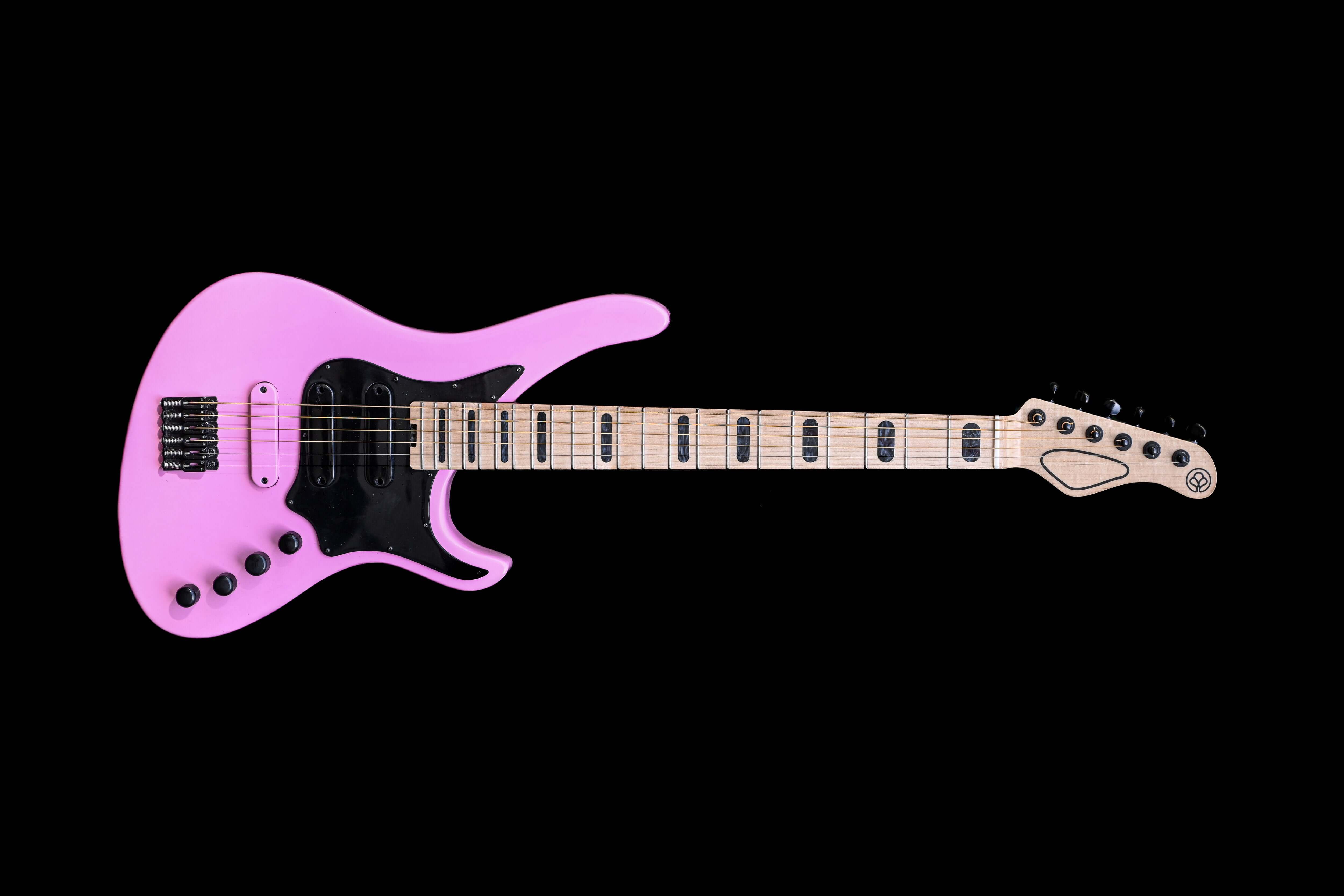 Belforti E5 Sakura pink with black hardware