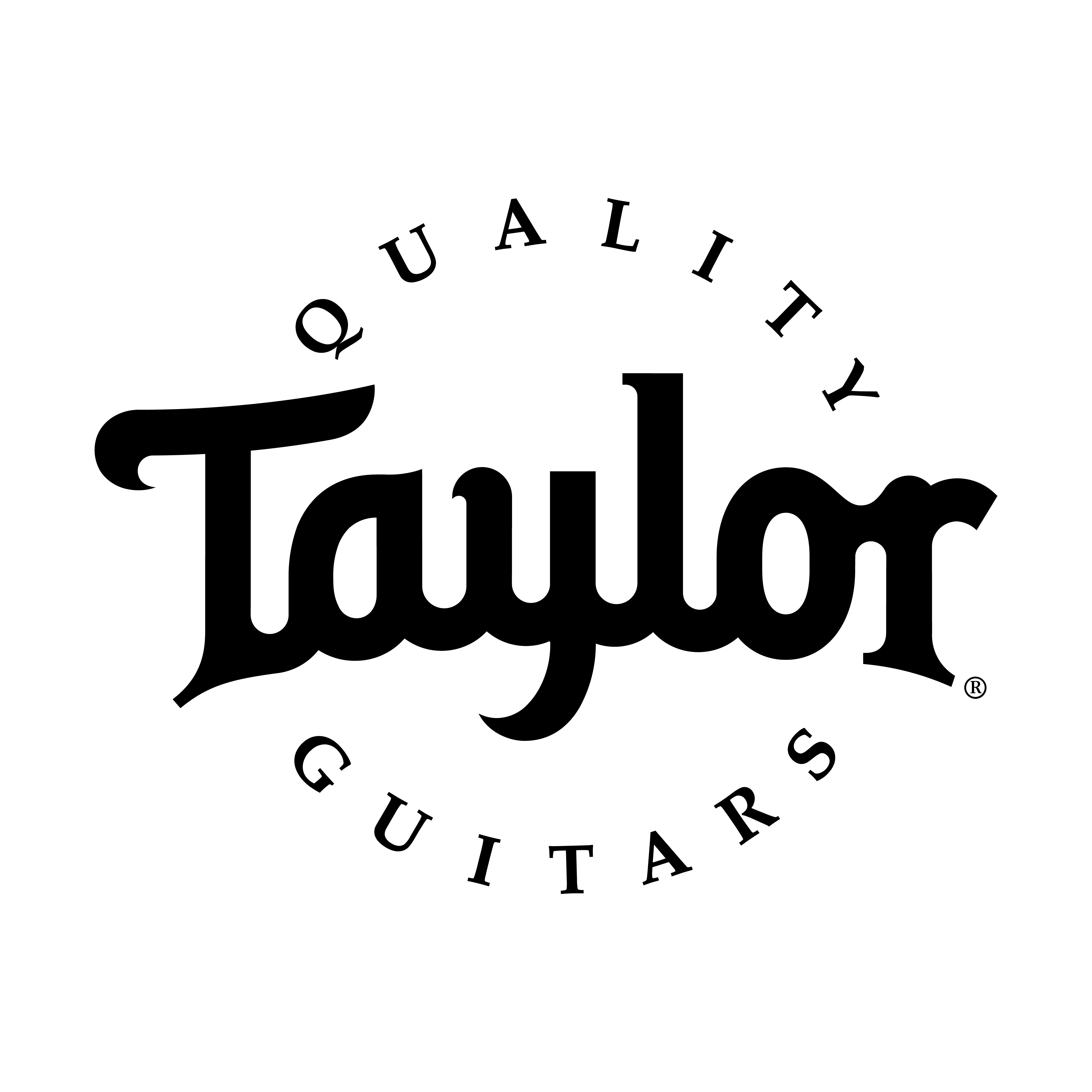 Logo of Taylor Guitars, transparent background