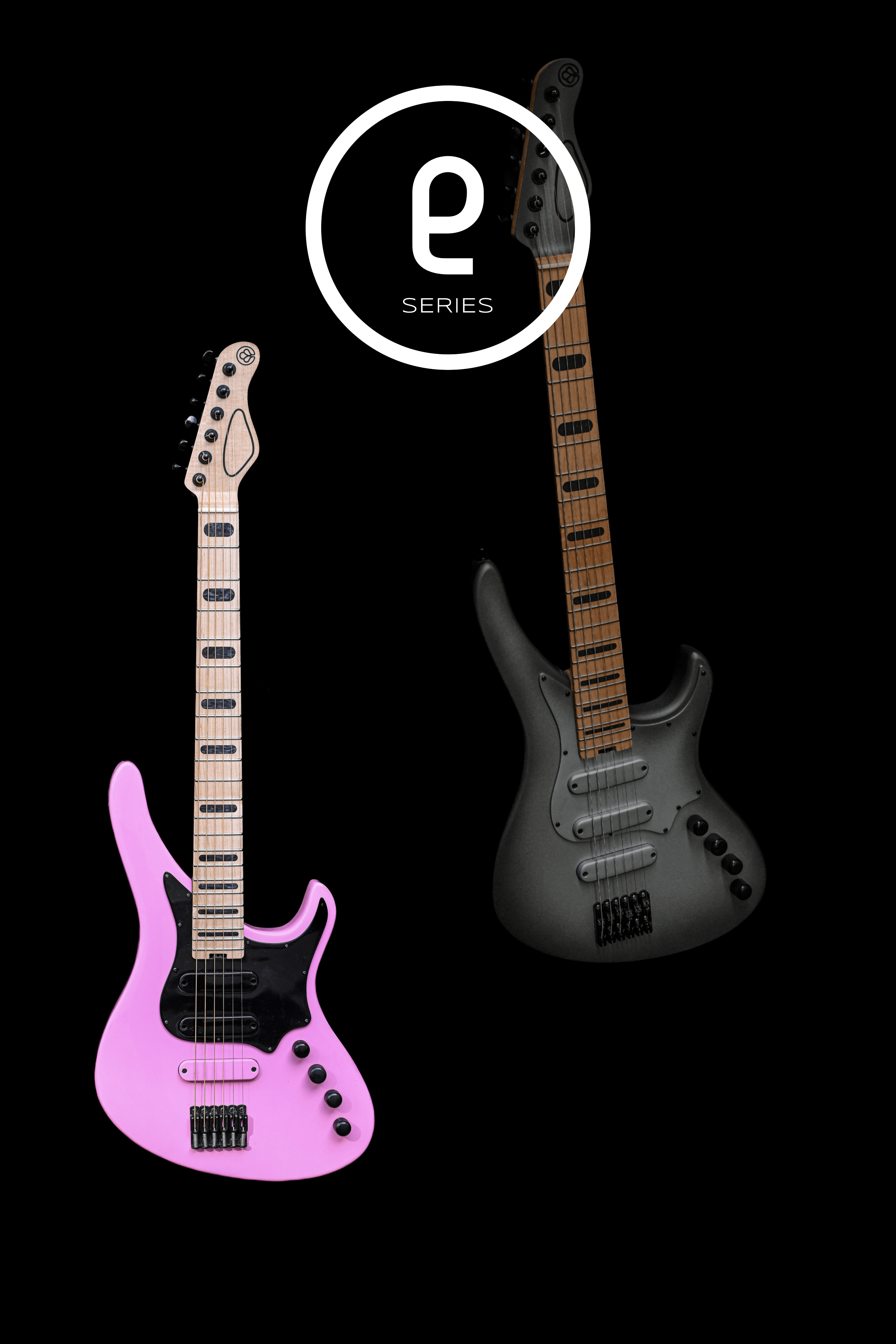 SARĀ Essential electric guitars by Belforti Instruments featuring ergonomic design and Seymour Duncan pickups.