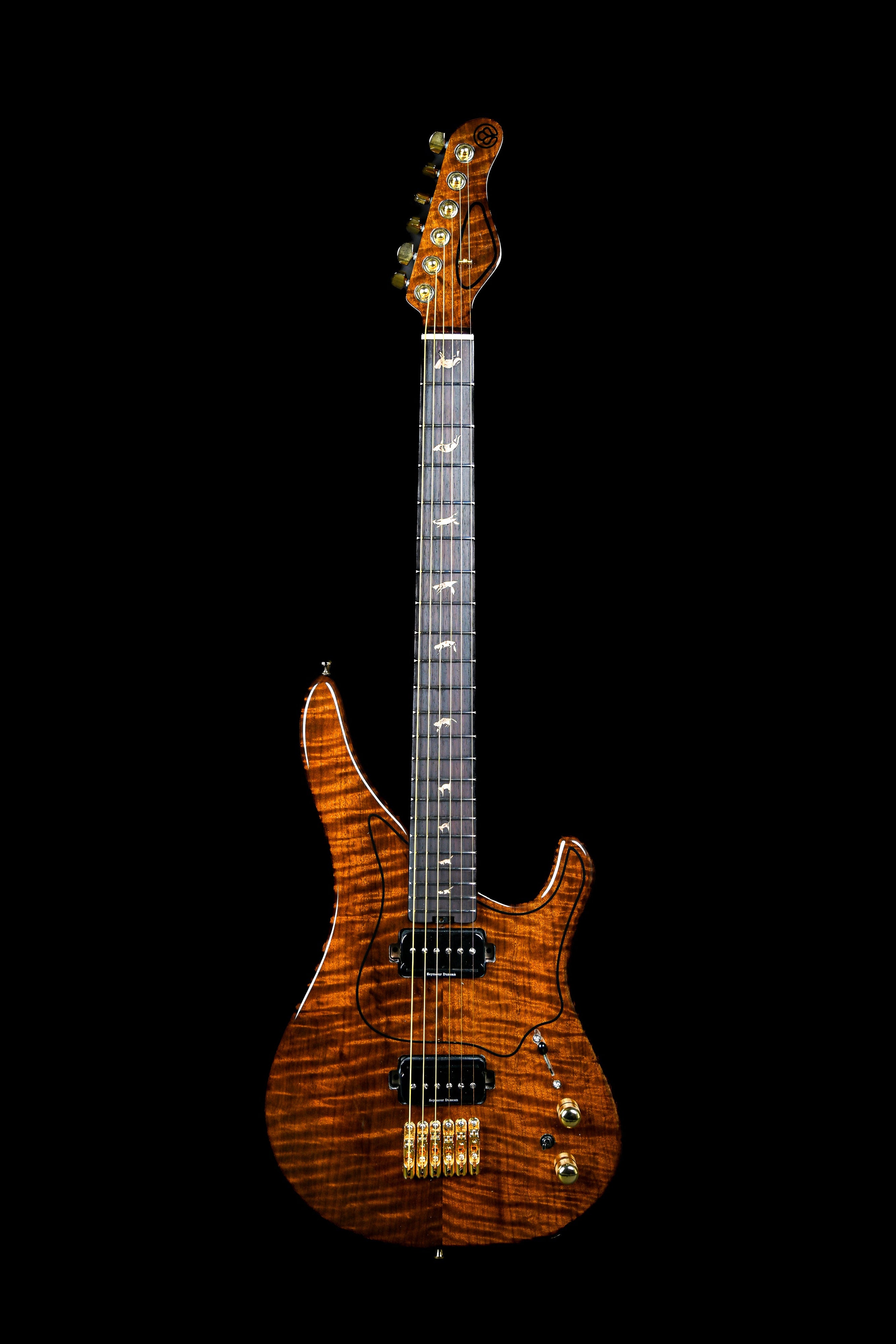 Yatē 6 - Masterbuilt custom guitar by Belforti, a boutique, high-end electric guitar with premium tonewoods and bespoke hardware.