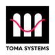 Toma Systems的标志,透明背景