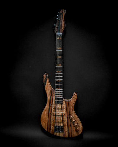 Sarā 6 - Masterbuilt custom electric guitar with premium tonewoods and bespoke hardware