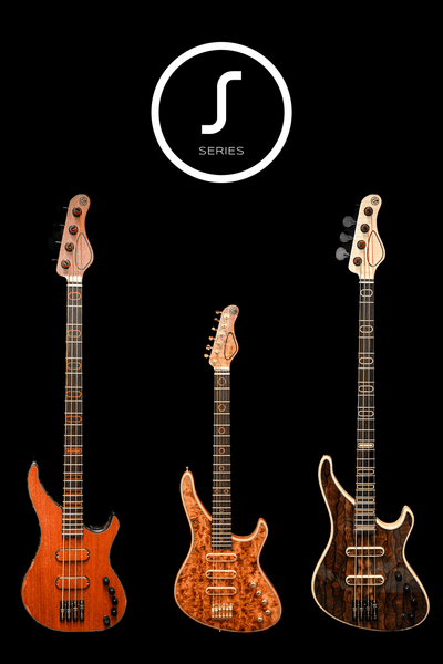 Guitares et basses personnalisées de la série Signature Belforti, présentant un art exquis et des performances exceptionnelles au sein de la collection S-Series.
