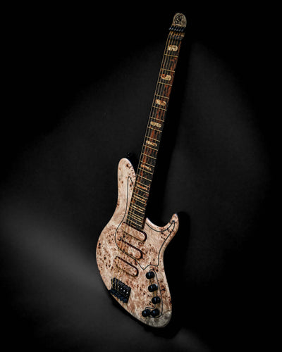 Sarā 6HL SC - Masterbuilt, high end custom boutique electric guitar by Belforti with premium materials and precision design.