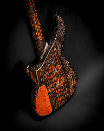 Veā 4 - Signature guitar by Belforti Instruments showcasing premium craftsmanship and advanced construction techniques.