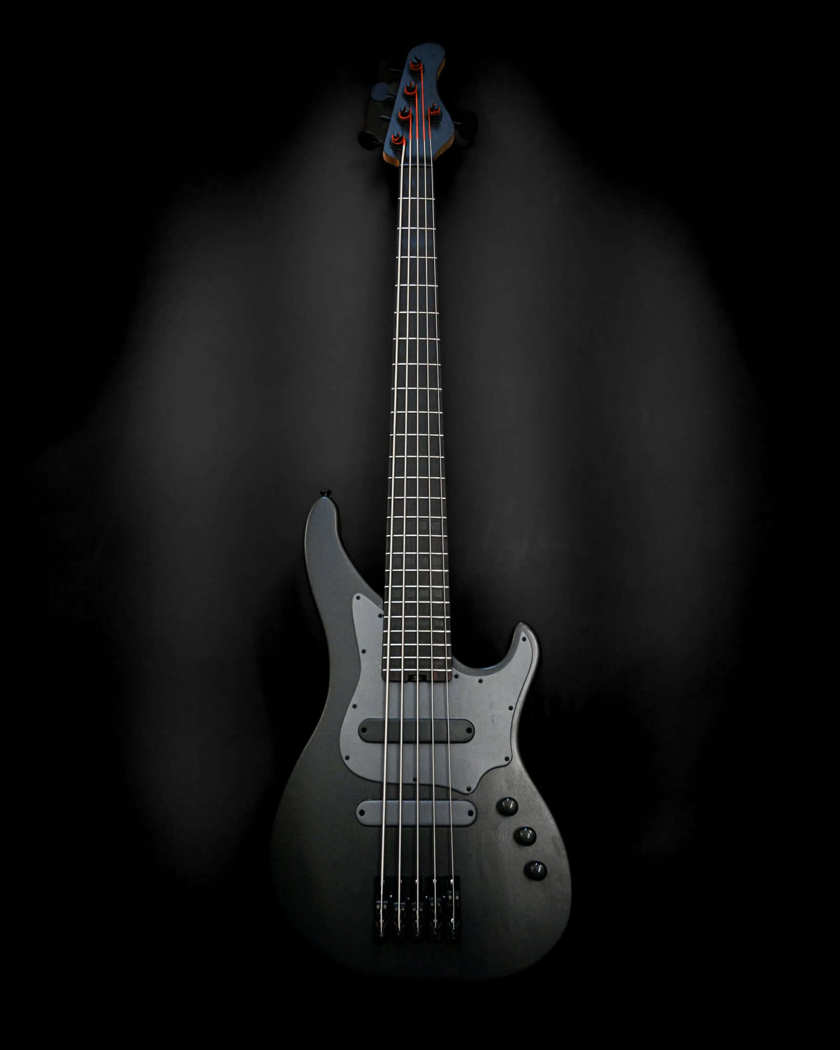 Vēa 5 - Essential bass guitar by Belforti, showcasing sleek design and professional-grade features from the Essential Series.