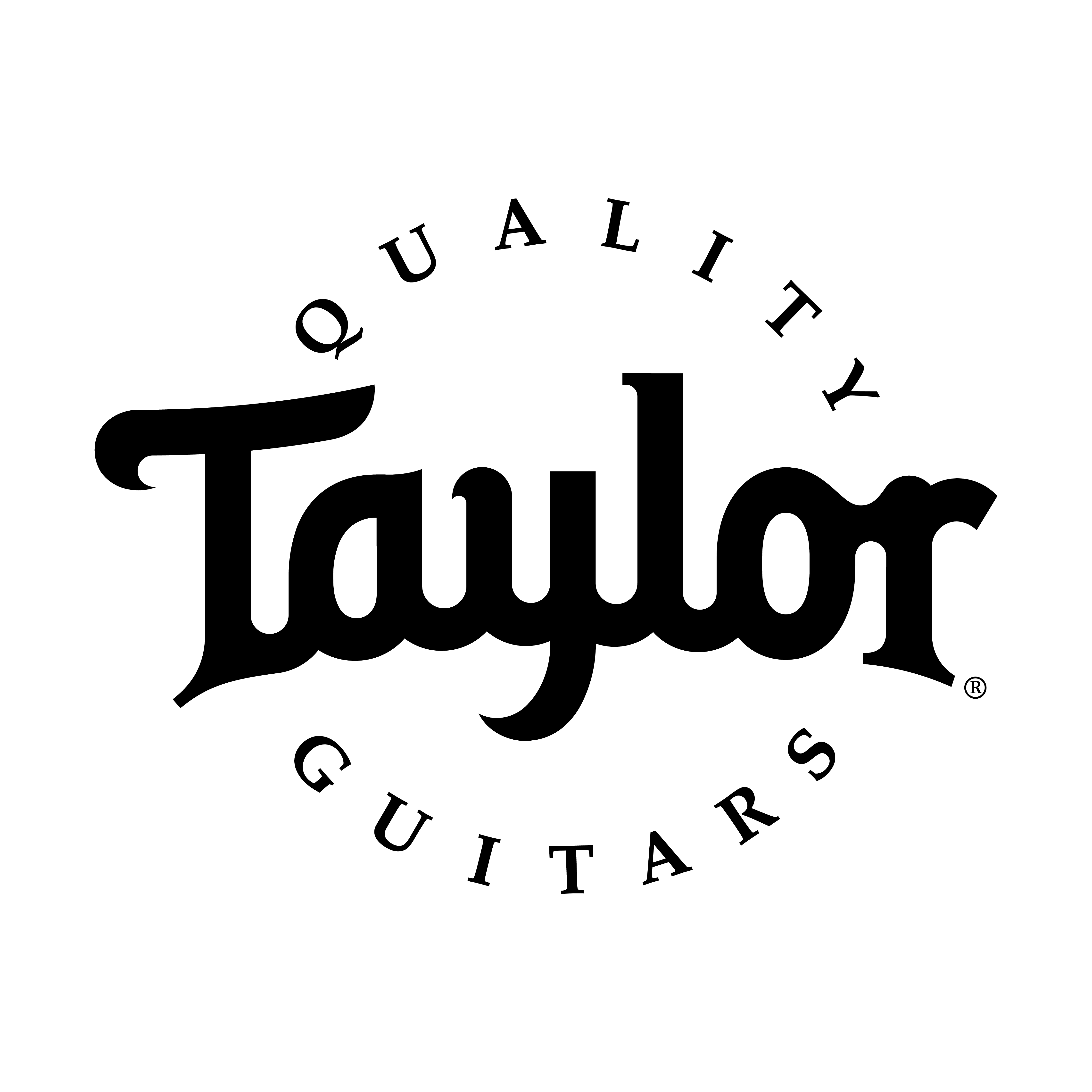 Logo de Taylor Guitars, fond transparent